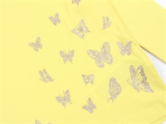 Name It yarrow/butterfly glitter loose top